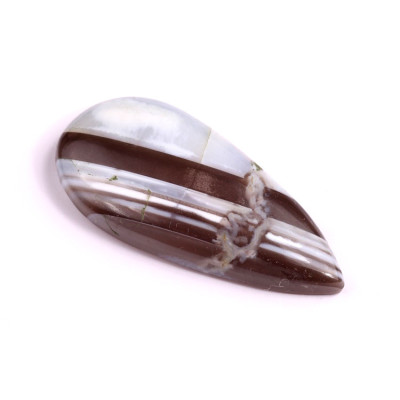 Kabošon Blue Opal č.955 (42x20x7mm)