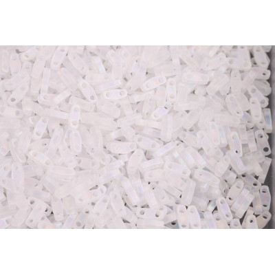 MIYUKI Quarter Tila - No. 2 - Matted Crystal AB