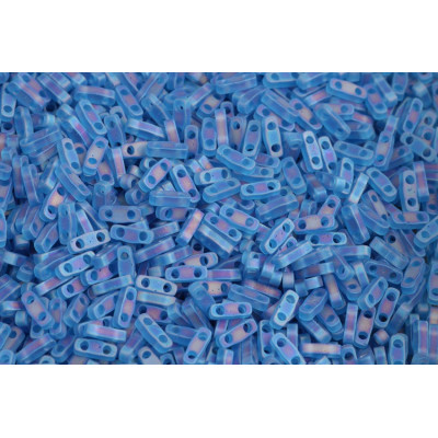 MIYUKI Quarter Tila - No. 5 - Matted Transp Capri Blue AB