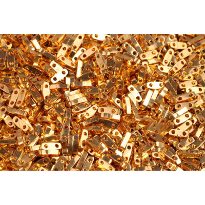 MIYUKI Quarter Tila - No. 8 - 24kt Gold Plated