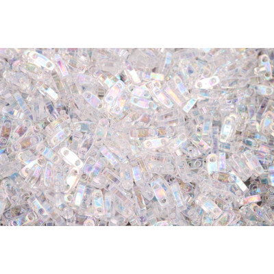 MIYUKI Quarter Tila - No. 10 - crystal AB