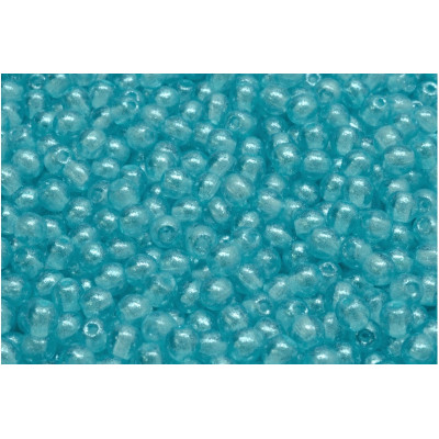 Round Beads Aqua Blue 00030-541001 4mm | Czech Glass Beads