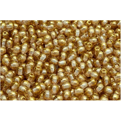 Gold Round Beads 4mm 00030-541010