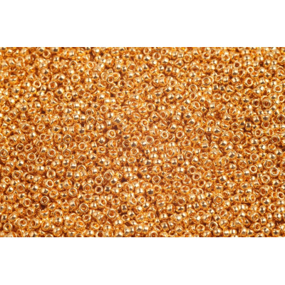 MIYUKI Round 15/0 - č.74 - 0191 (24kt Gold Plated)