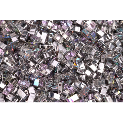 MIYUKI Half Tila N.751 Crystal Silver Rainbow