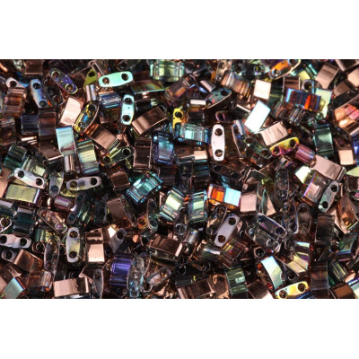 MIYUKI Half Tila N.753 Crystal Copper Rainbow