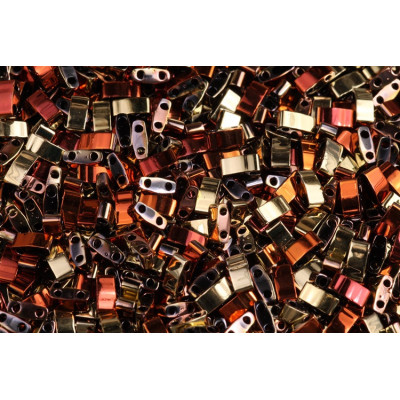 MIYUKI Half Tila č. 757 Black California Gold Rush