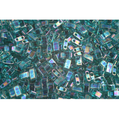MIYUKI Half Tila N.763 Transparent Teal AB