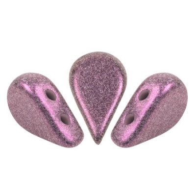 Amos® par Puca® 5x8mm Stardust Amethyst 23980-29151 | Czech Glass