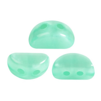 Kos® par Puca® 6x3mm Green Aqua Opal 61000 | Perle di vetro