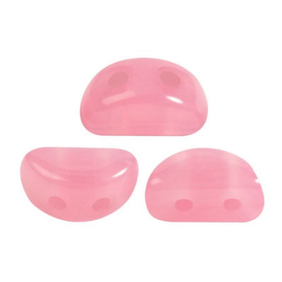 Kos® par Puca® 6x3mm Light Rose Opal 71010 | Czech Glass Beads