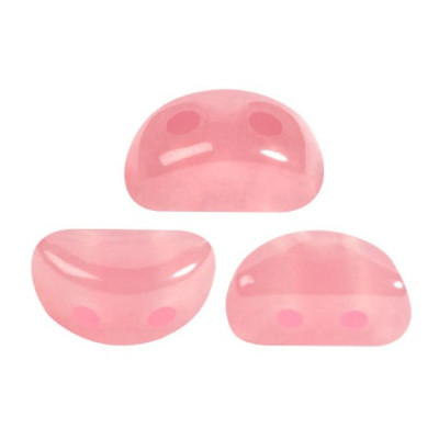 Kos par Puca 6x3mm Light Rose Opal Luster 71010/14400 | Czech Beads