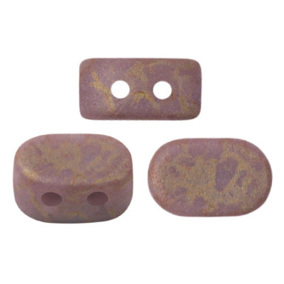 Lipsi par Puca No. 93 Opaque Amethyst Mat Bronze 23030 | Glass Beads