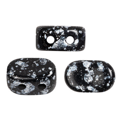 Lipsi par Puca Beads Tweedy Silver 23980-45702 7x4mm | Czech Glass