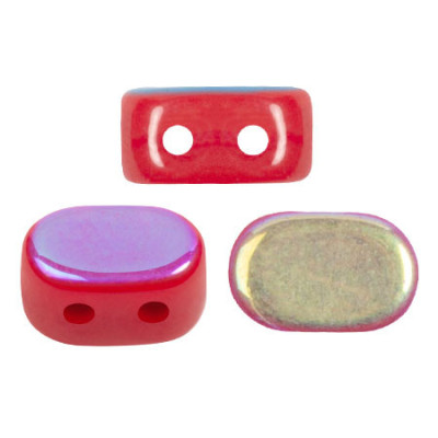 Lipsi par Puca 7x4mm Grenadine Opal AB 91210-28701 | Glass Beads