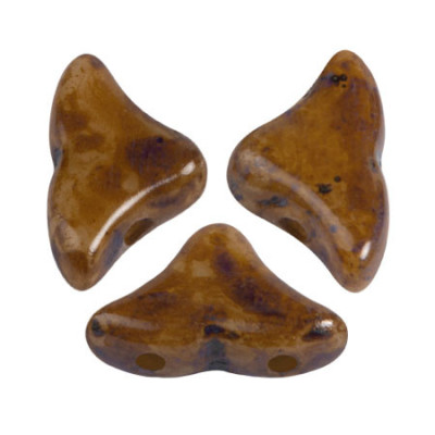 Hélios® par Puca® 6x10mm Opaque Beige Travertin 86800 | Puca Beads