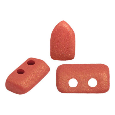 Piros par Puca 5x3x2mm Trendy Sienna Mat 03000-29775 | 40pcs