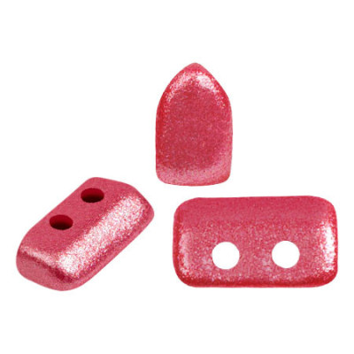 Piros® par Puca® Coral Pearl 03000-70499 | 2-Hole Czech Glass Beads