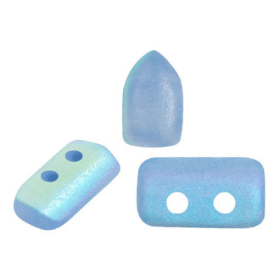 Piros® par Puca® Blue Opal Mat AB 31010-84100-28701 | 2-Hole Beads