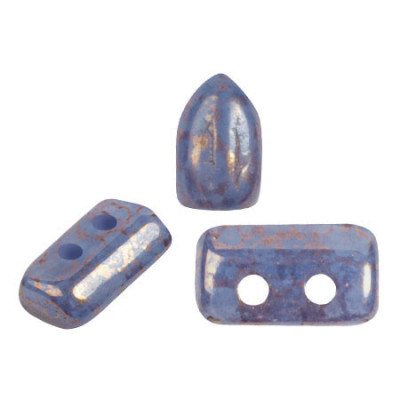 Piros® par Puca® Blue Opal Bronze 31010-15496 | Czech Glass Beads