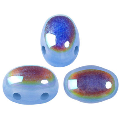 Samos® par Puca® Blue Opal AB 31010/28701 5x7mm | 2-Hole Beads