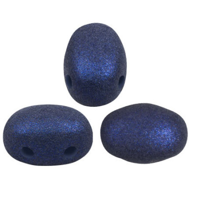 Samos® par Puca® 5x7mm Trendy Night Blue Mat 29782 | Czech Beads