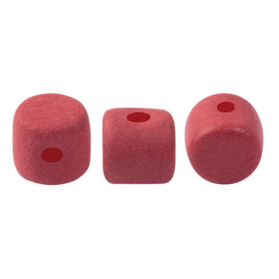 Minos® par Puca® 3x2.5mm Dark Red Matte 03000-33010 | Czech Beads