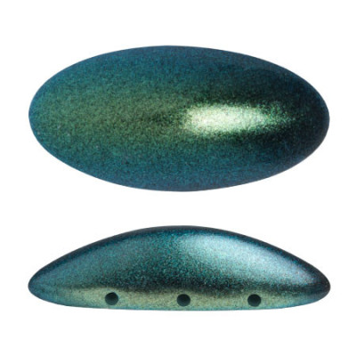 Athos® par Puca® 20x10mm Metallic Mat Green Turquoise 94104