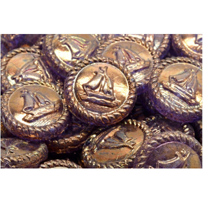 Boat Medallion No. 4083 (20x20mm) 00030-14415