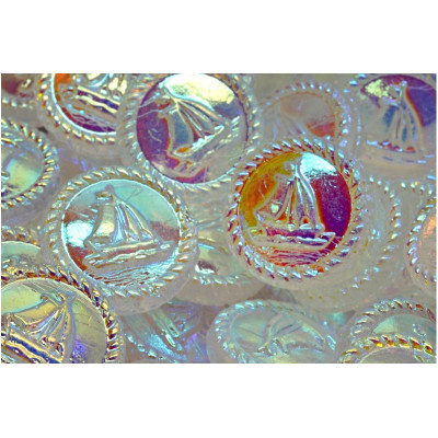 Korálky Plachetnice č.4089 (20x20mm)