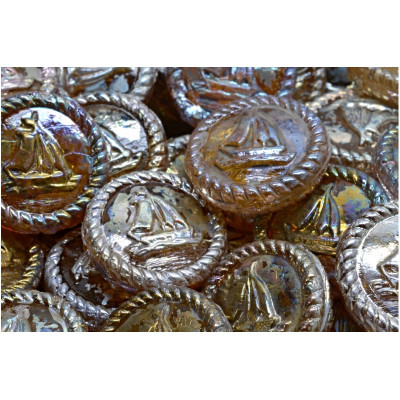 Boat Medallion No. 4090 (20x20mm) 00030-43500