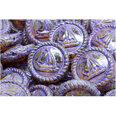 Korálky Plachetnice No.4092 (20x20mm)