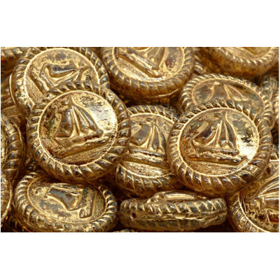 Korálky Plachetnice No.4095 (20x20mm)