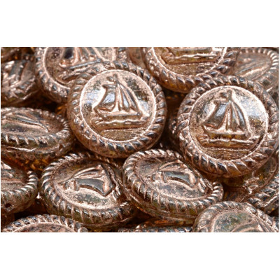 Boat Medallion No. 4096 (20x20mm) 00030-86800-54307