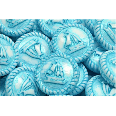 Boat Medallion No. 4107 (20x20mm) 02010-43811