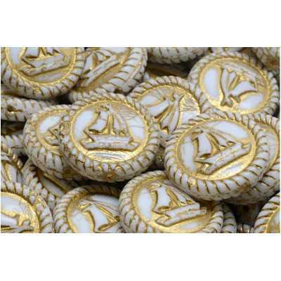 Boat Medallion No. 4110 (20x20mm) 02010-54202