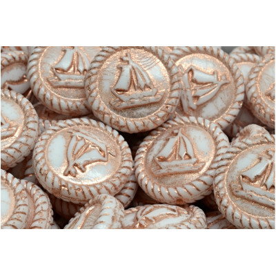 Boat Medallion No. 4111 (20x20mm) 02010-54307