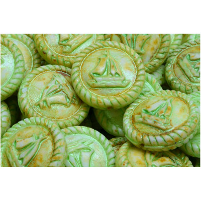 Boat Medallion No. 4113 (20x20mm) 02010-86800-43813