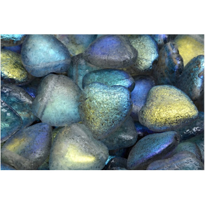 Heart Beads 15x16mm Side Hole No. 4706 (15x16mm)