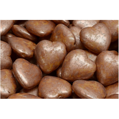 Heart Beads 15x16mm Side Hole No. 4717 (15x16mm)