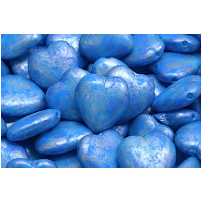 Heart Beads 15x16mm Side Hole No. 4718 (15x16mm)