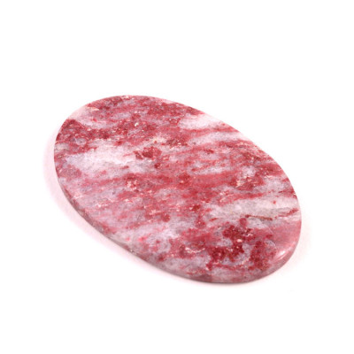 Cabochon Thullite No. 523 (45x28x6mm)