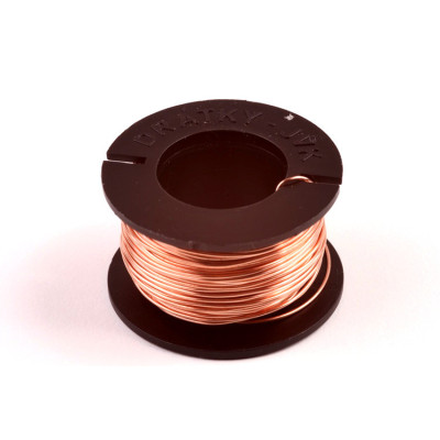 Uncoated copper wire 0.6 mm - 15m