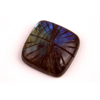 Cabochon Labradorite No. 4767 (25x24x7 mm)