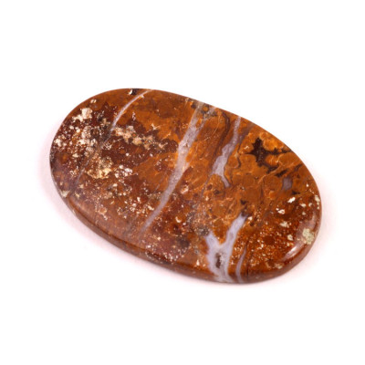 Cabochon Ocean Jasper Yellow No.4796 (43x27x5mm)