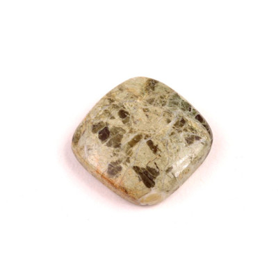 Cabochon Diopside No.4629 (21x21x6mm)