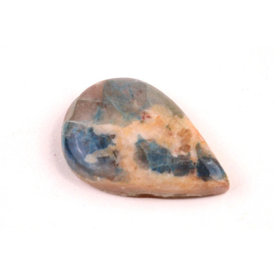 Cabochon Crystal Chrysocolla No.4648 (31x21x6mm)