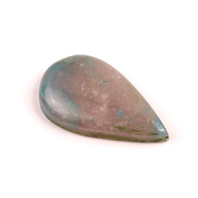 Cabochon Crystal Chrysocolla No.4649 (38x22x7mm)