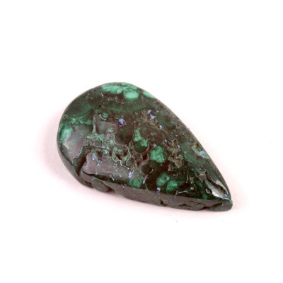 Cabochon Malachite Druzy No.4688 (37x22x8mm)