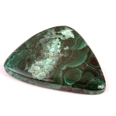 Cabochon Malachite Druzy No.4702 (56x42x8mm)